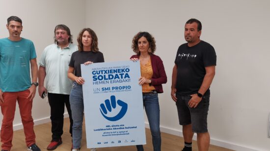 Los sindicatos vascos en lucha: logran 100.000 firmas por un salario mínimo propio