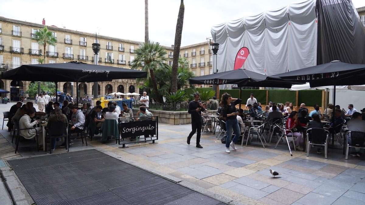 Bilbao acoge 84 terrazas estivales durante todo el mes de agosto