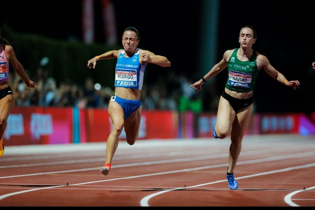 Aitana Rodrigo, oro absoluto con récord de Euskadi