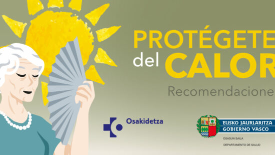 Osakidetza atiende a cuatro personas por el calor en Euskadi