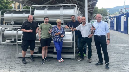 El sistema que revolucionará la distribución de cerveza en Aste Nagusia