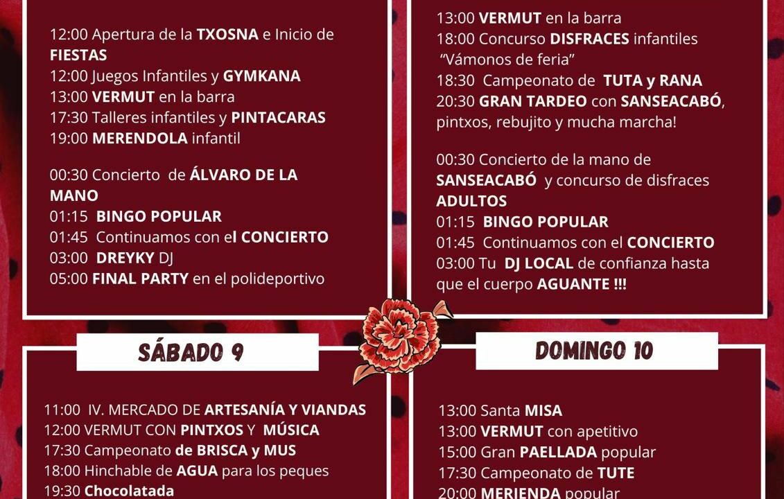 Fiestas de Pesadas de Burgos: del 7 al 10 de agosto