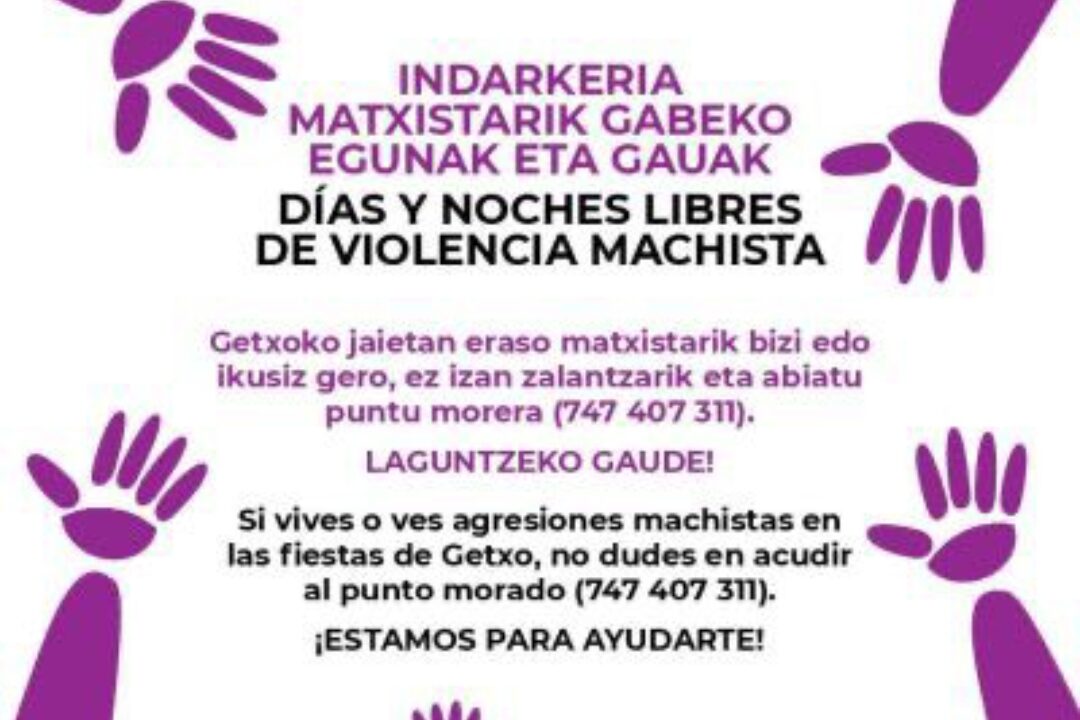 El Ayuntamiento de Getxo condena la agresión sexual en las fiestas del Puerto Viejo de Algorta: «No lo vamos a tolerar»