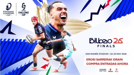 El 12 de agosto arranca la venta de entradas para las finales europeas de rugby en San Mamés