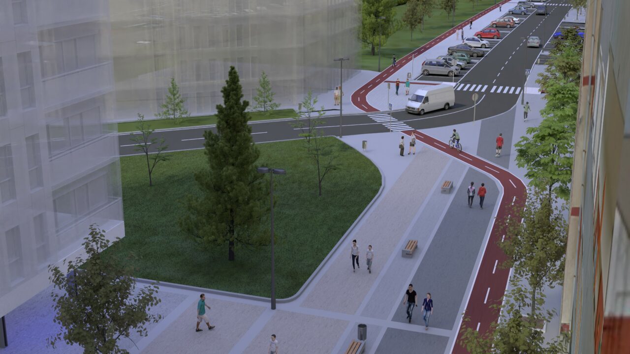 Leioa impulsa la transformación urbana de la calle Langileria en Lamiako
