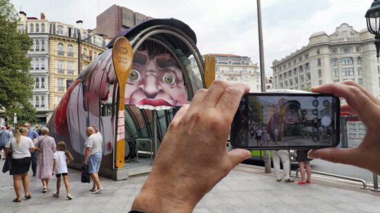 Gargantua también viaja en metro en Aste Nagusia