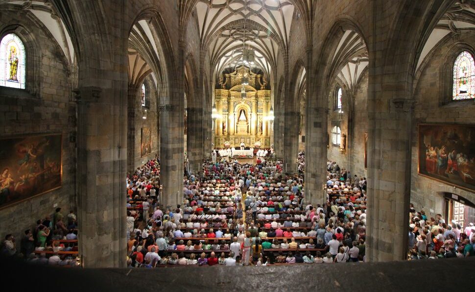 Bizkaia peregrina esta noche a Begoña para venerar a la Amatxu con una gran novedad