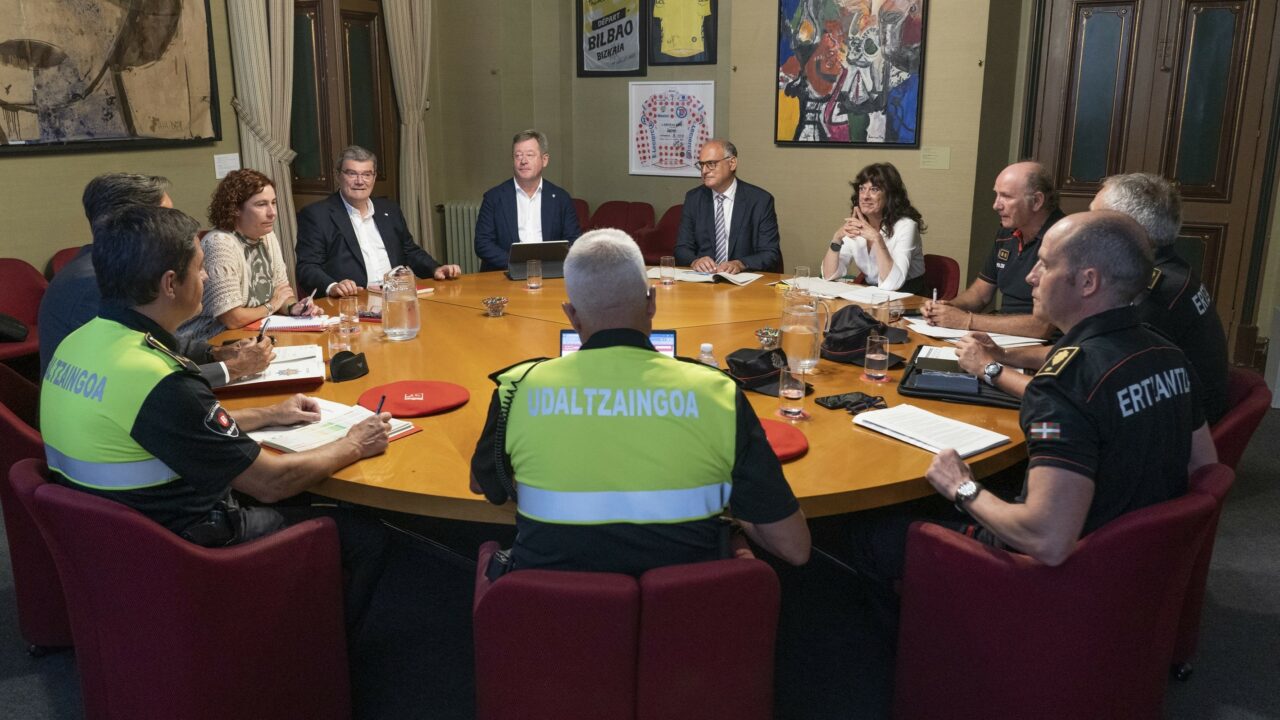 Bilbao refuerza su seguridad para la Aste Nagusia 2025