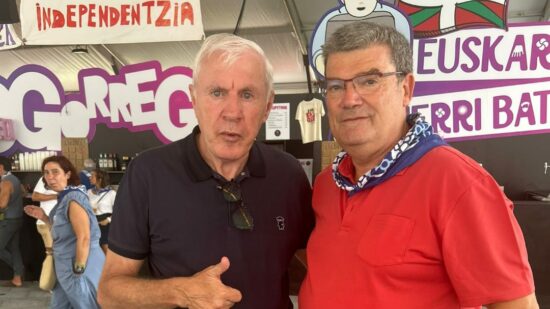 Luis Fernández está en Bilbao para disfrutar de su Athletic y de la Aste Nagusia