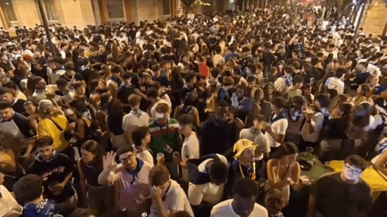 Once detenciones en el balance de incidentes del domingo de Aste Nagusia en Bilbao