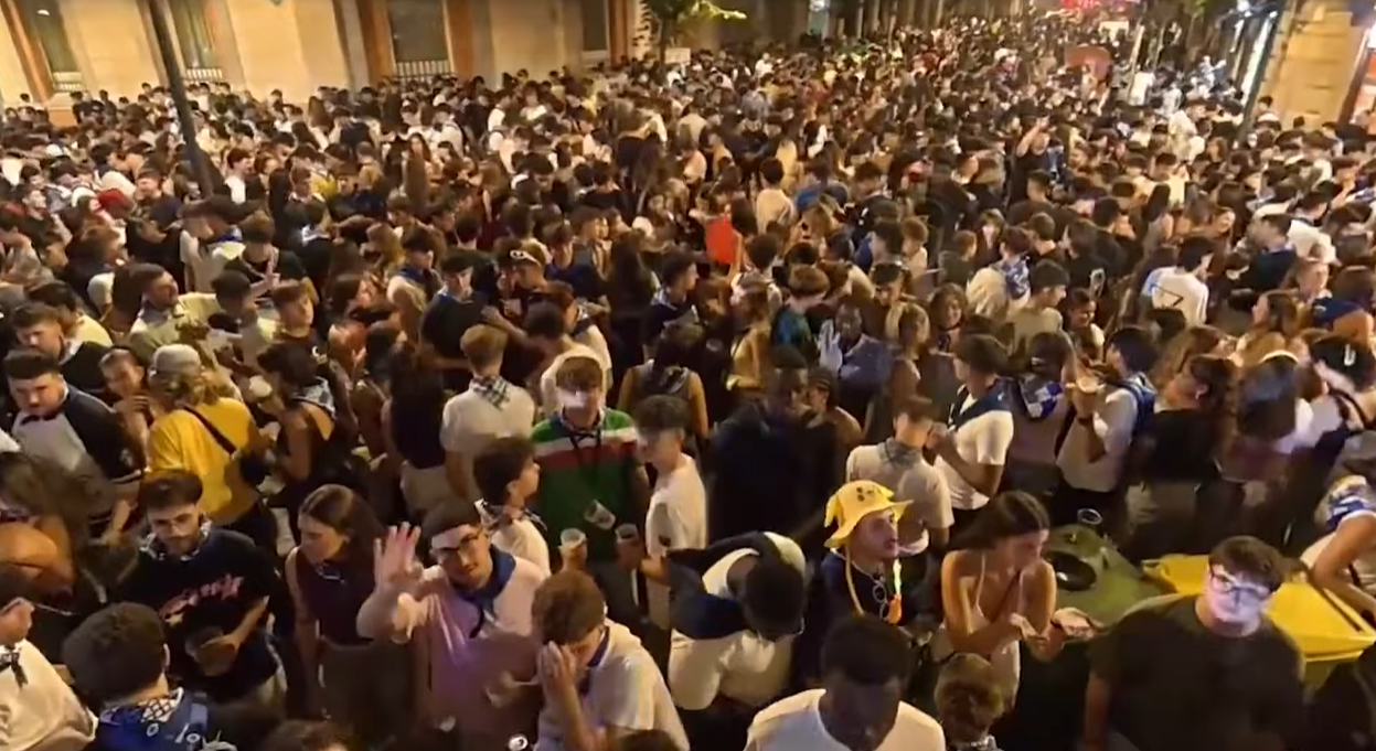 Once detenciones en el balance de incidentes del domingo de Aste Nagusia en Bilbao