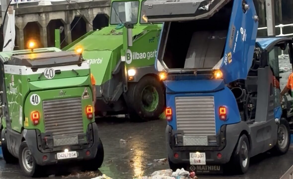 Limpieza en Aste Nagusia: el ‘ejercito silencioso’ que trabaja mientras la ciudad duerme