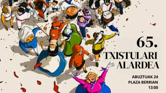 La Plaza Nueva de Bilbao vibrará este domingo con el tradicional Alarde de Txistularis