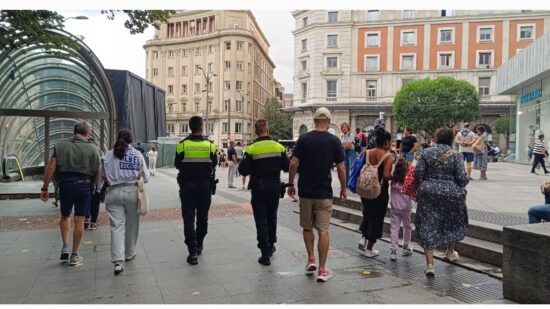 Nueve detenidos en una noche con gran afluencia de gente