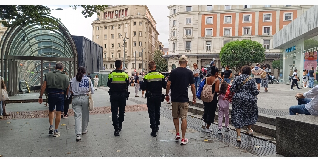 Nueve detenidos en una noche con gran afluencia de gente
