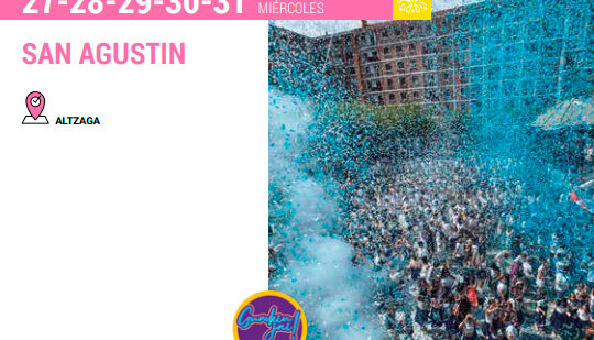 Fiestas de Altzaga del 27 al 31 de agosto: programa completo