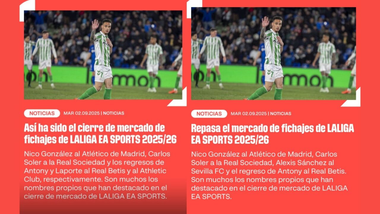 ¿Por qué LALIGA rectifica y borra de sus noticias el fichaje de Laporte?