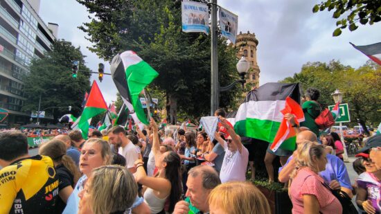 Gernika-Palestina llama a continuar las movilizaciones a favor de Gaza