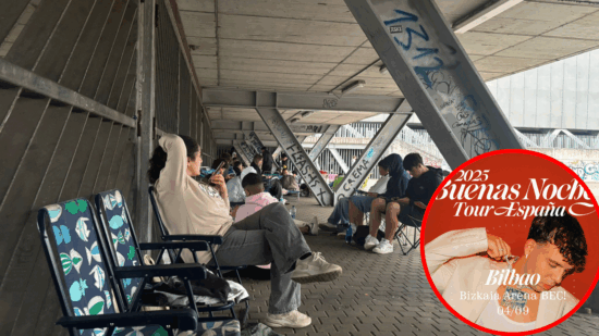 Fans de Quevedo hacen horas de cola en el BEC