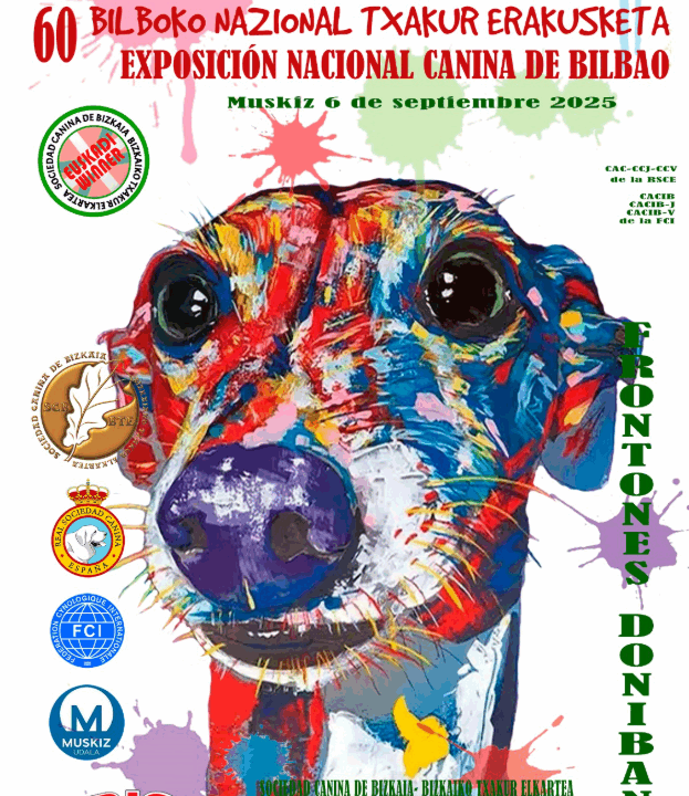 1.400 perros competirán este fin de semana en Muskiz