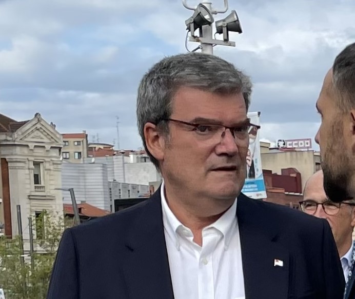 Aburto tras los incidentes de la Vuelta: «Se han cargado la imagen de Bilbao y de Euskadi»