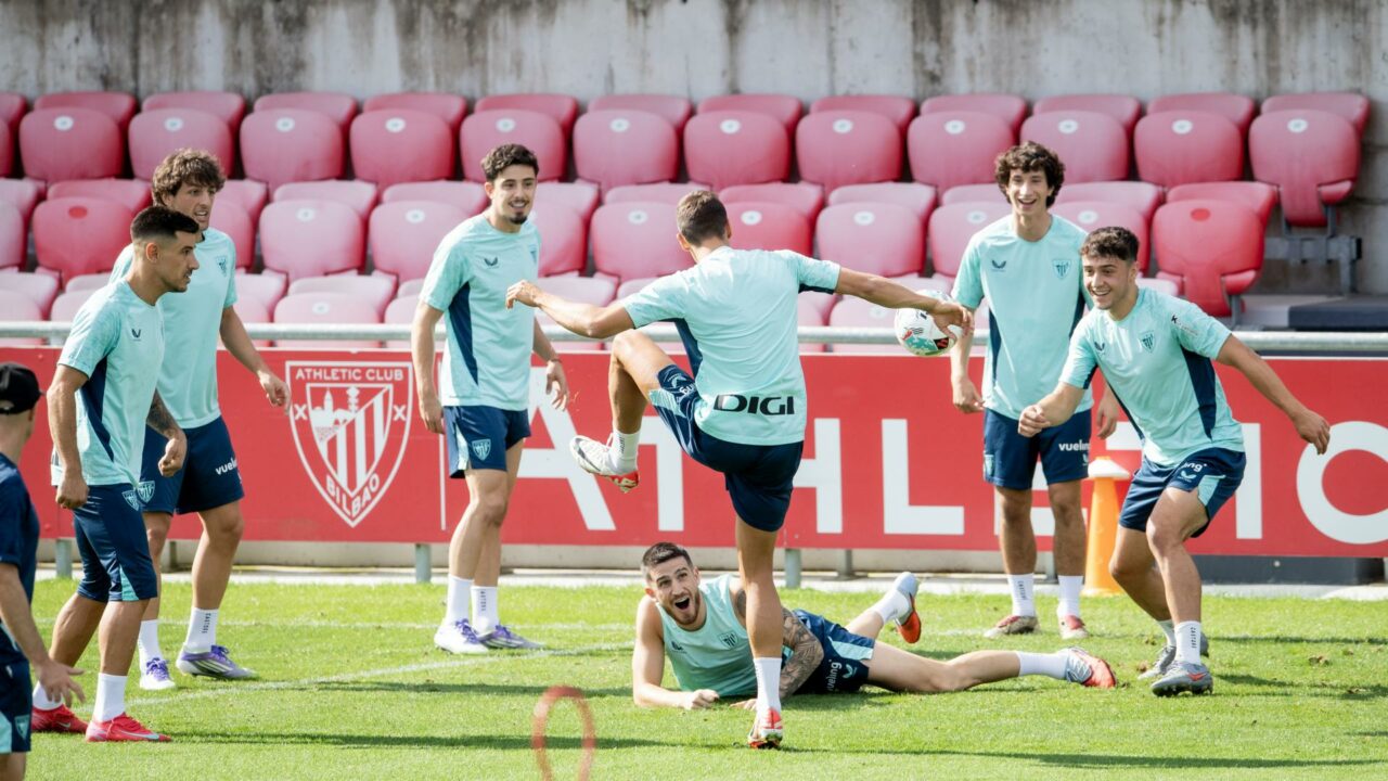 Descubre el plan de trabajo del Athletic para esta semana