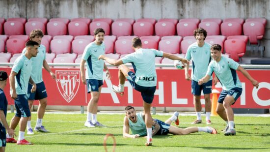 Descubre el plan de trabajo del Athletic para esta semana