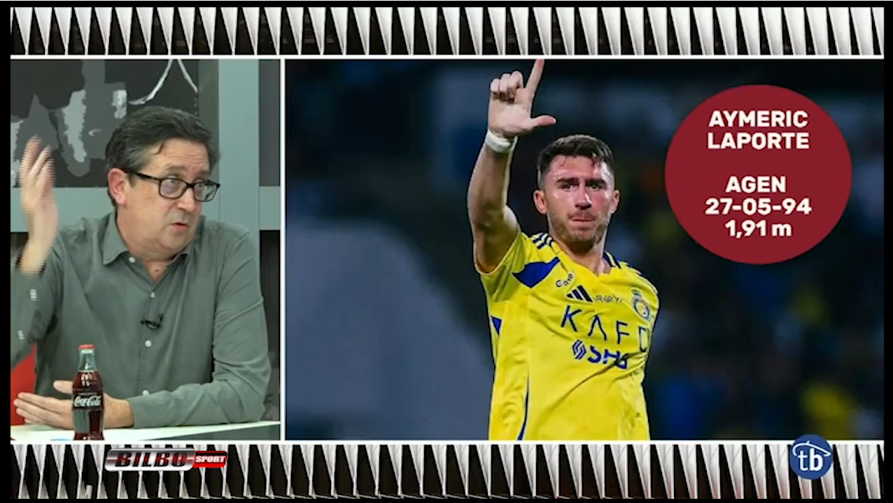 Optimismo en Bilbosport con la inscripción de Aymeric Laporte: «Todas las circunstancias son favorables»