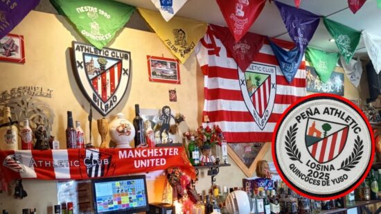 De bar local a peña oficial: la pasión rojiblanca crece en Quincoces de Yuso, Burgos