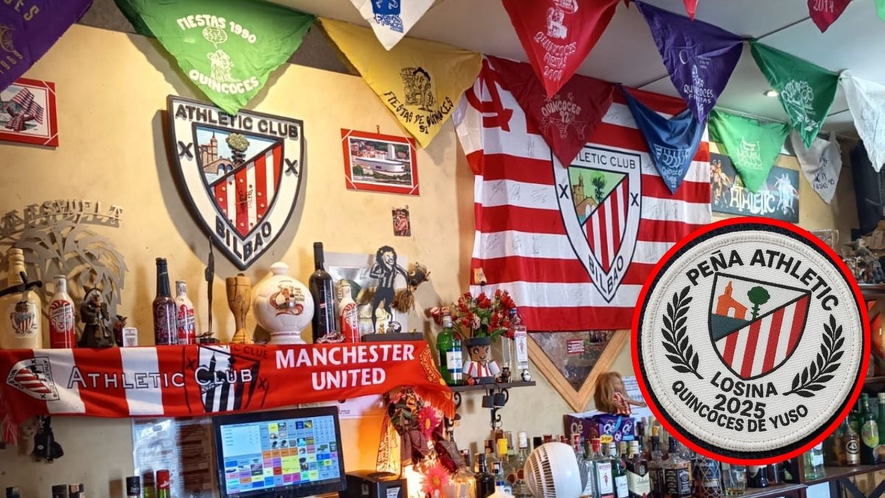 De bar local a peña oficial: la pasión rojiblanca crece en Quincoces de Yuso, Burgos