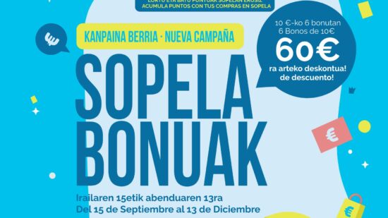 ‘Sopelan… puntuz puntu!’: la campaña para impulsar el comercio local