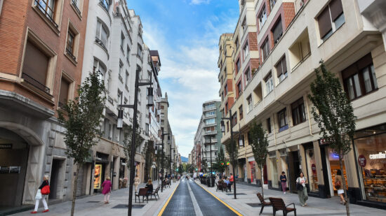 Rodríguez Arias se transforma: más espacio para peatones y comercio en Bilbao