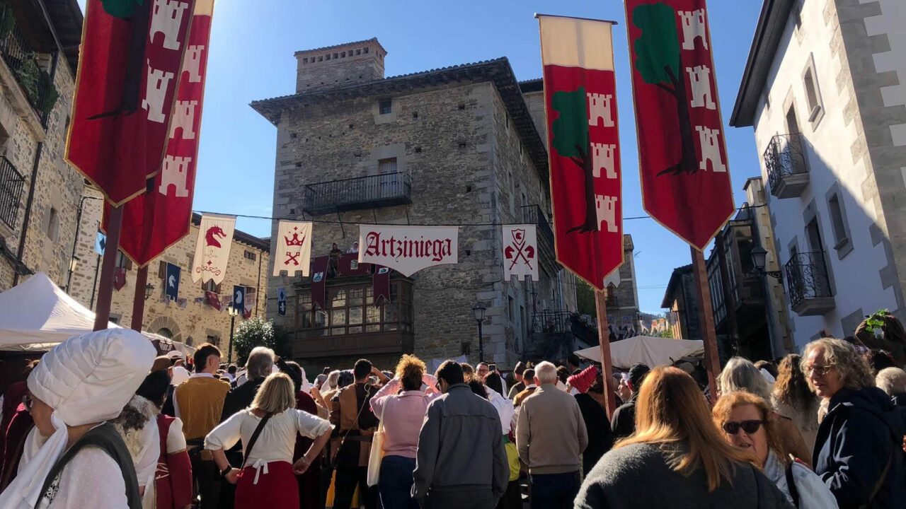 Este es el mercado de antaño a media hora de Bilbao que no te puedes perder el 20 de septiembre