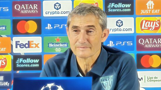 Ernesto Valverde: «Queremos demostrar que se puede competir en Europa con la filosofía del Athletic»