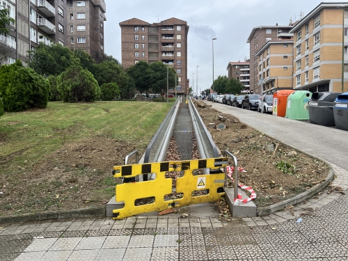 Afecciones al tráfico en Getxo por las sustitución de las rampas inferiores de Bidezabal