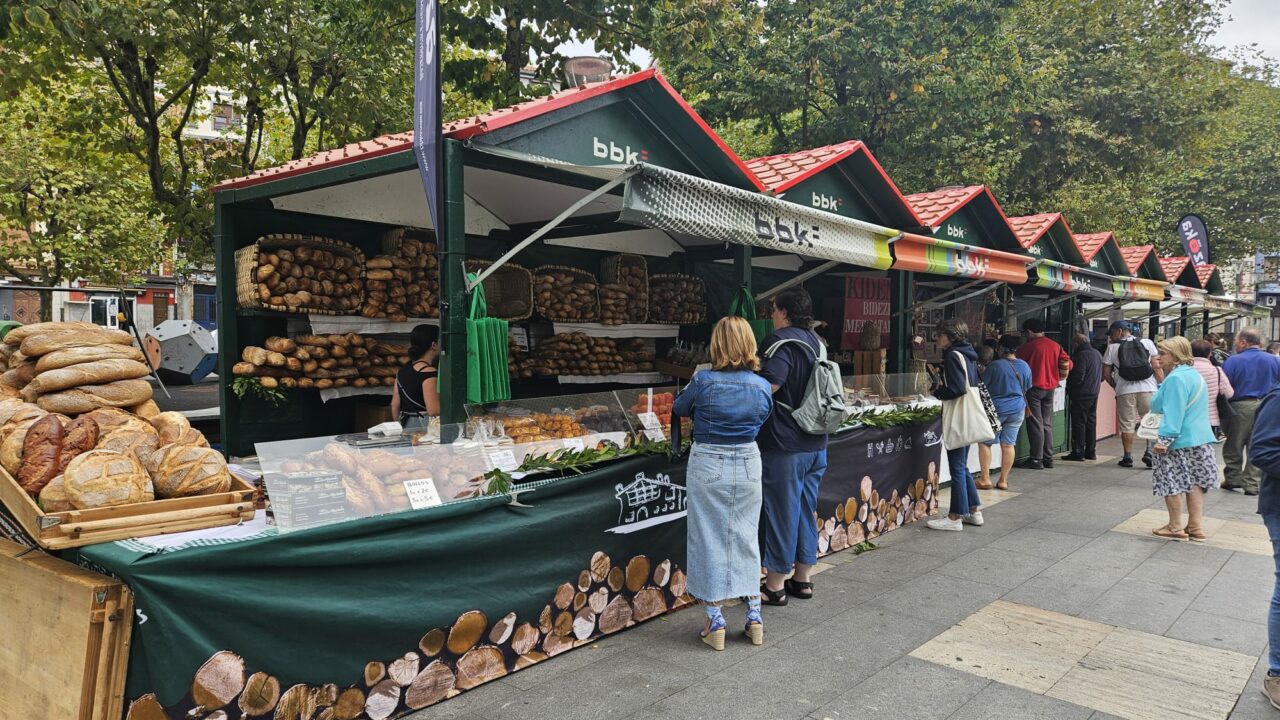Bermeo termina sus fiestas con la tradicional feria agrícola y ganadera de Santa Eufemia