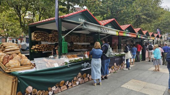 Bermeo termina sus fiestas con la tradicional feria agrícola y ganadera de Santa Eufemia