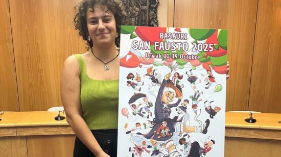 Este es el cartel ganador de las fiestas de Basauri