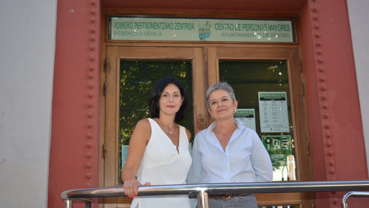 Sestao presenta su oferta de talleres para los centros de mayores y retomará las clases sobre el testamento vital