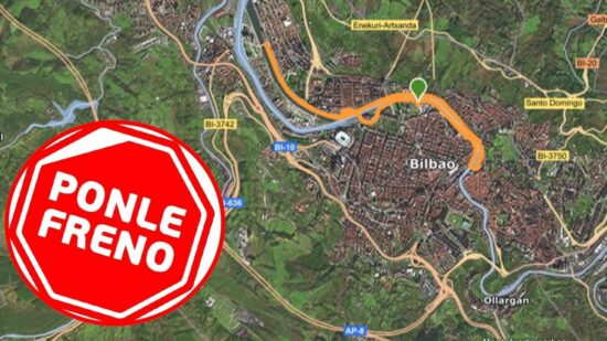 Cortes de tráfico y desvíos en Bilbao durante la carrera Ponle Freno 2025
