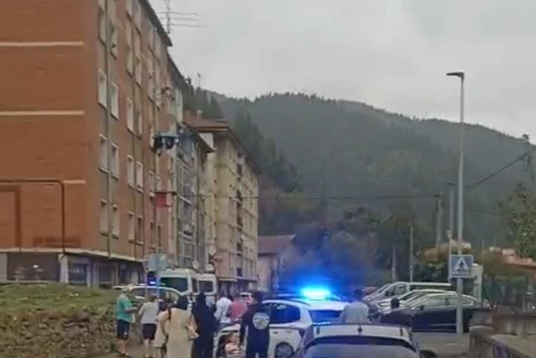 Detenido en Luyando un vecino por disparar con un arma de balines contra un vehículo