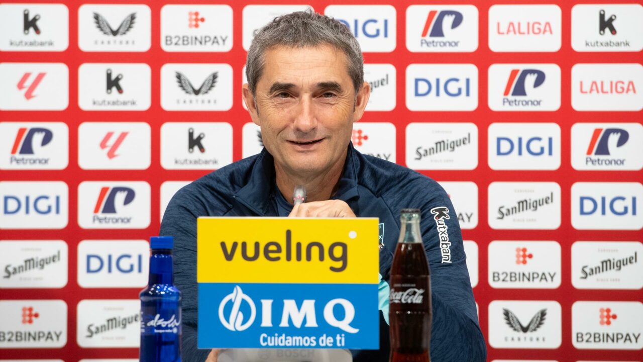 Ernesto Valverde y los partidos de Copa contra equipos inferiores: «La gente y los jugadores no saben la dificultad que tienen»