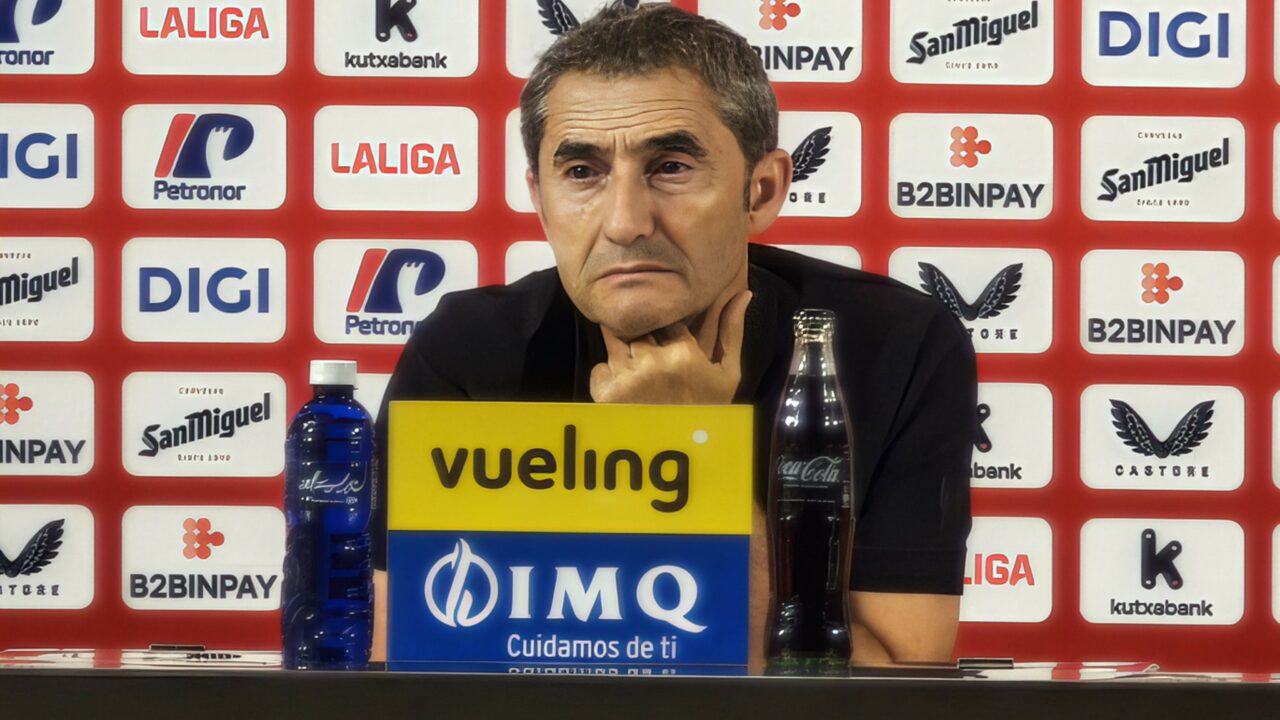 Ernesto Valverde y el cuádruple cambio al descanso: «Si seguíamos así íbamos a perder»