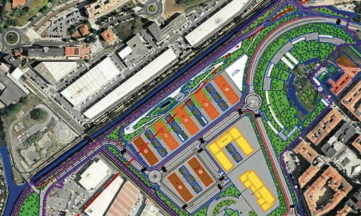 Así será el nuevo barrio entre Erandio y Leioa: 670 pisos, parque, hotel y metro cerca