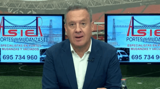Edu Velasco, contundente en Bilbosport con las rotaciones del Athletic: «No tenemos fondo de armario»