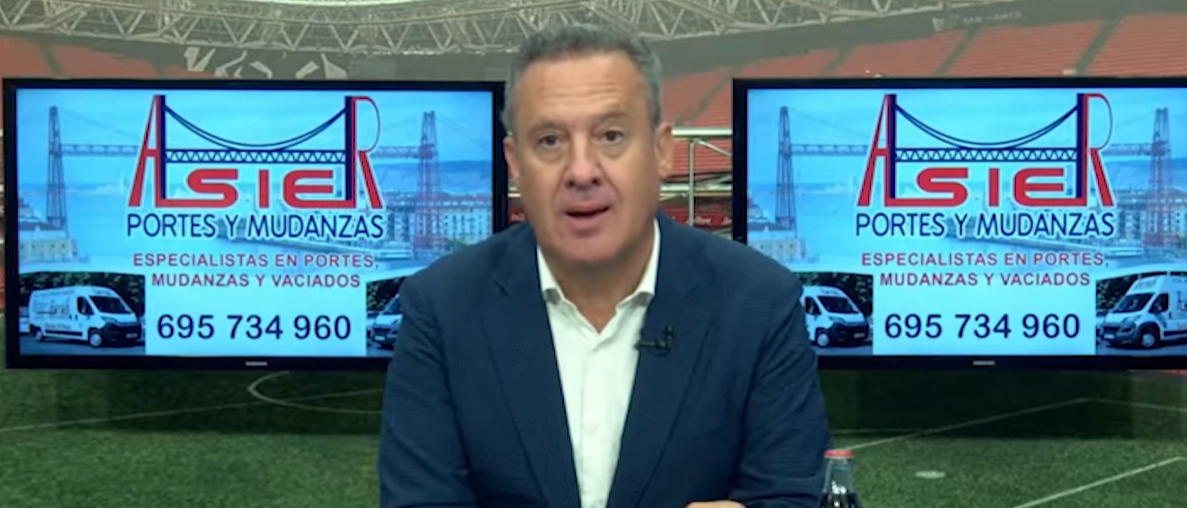 Edu Velasco, contundente en Bilbosport con las rotaciones del Athletic: «No tenemos fondo de armario»