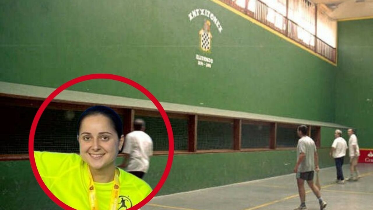 Esta joven vizcaína es la campeona de España de frontenis PRE