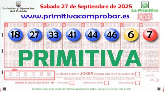 La suerte de la Primitiva cae en Portugalete