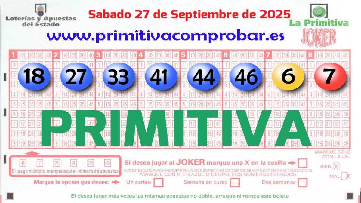 La suerte de la Primitiva cae en Portugalete