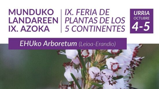 Esta es la feria de Bizkaia en la que puedes encontrar plantas de los cinco continentes